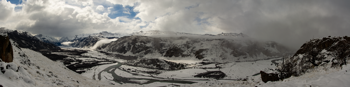 Santa Cruz, Chalten, Rio de las vueltas